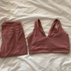 Gymshark X Whitney Simmons V2 Pink Haze Set